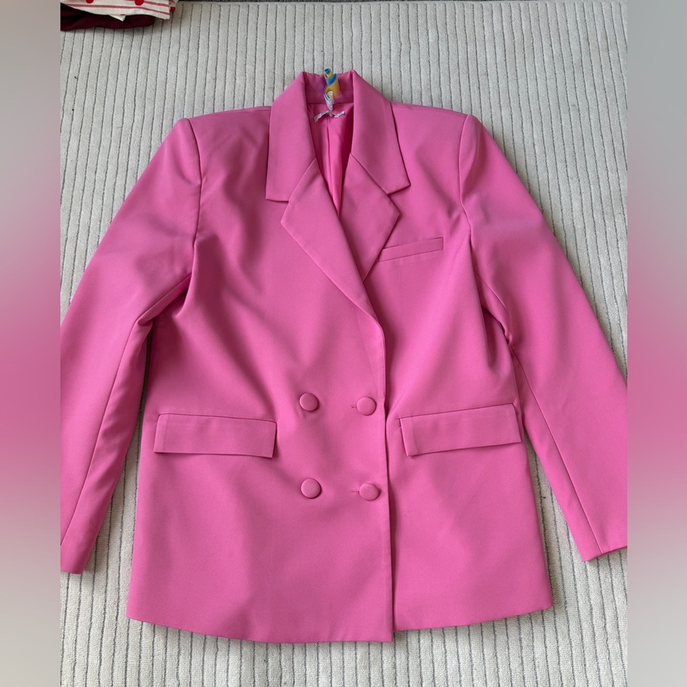 Oversize Pink Blazer